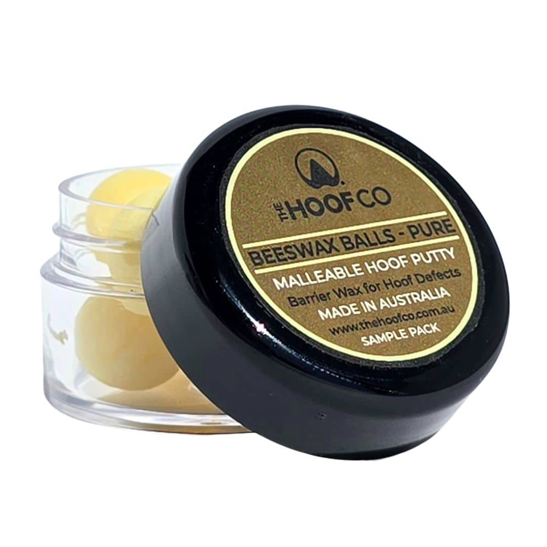 Beeswax Pure Balls Trial Size 8 Balls Hoof Barrier Wax
