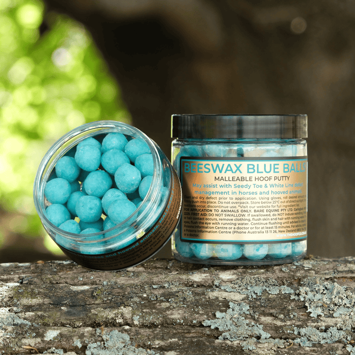 Beeswax BLUE Balls®️ for Seedy Toe & White line defects