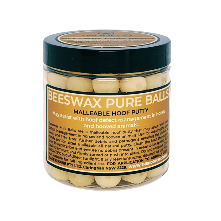 Beeswax PURE Balls - Hoof defect management