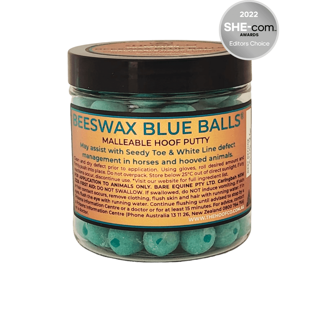 Beeswax BLUE Balls®️ for Seedy Toe & White line defects