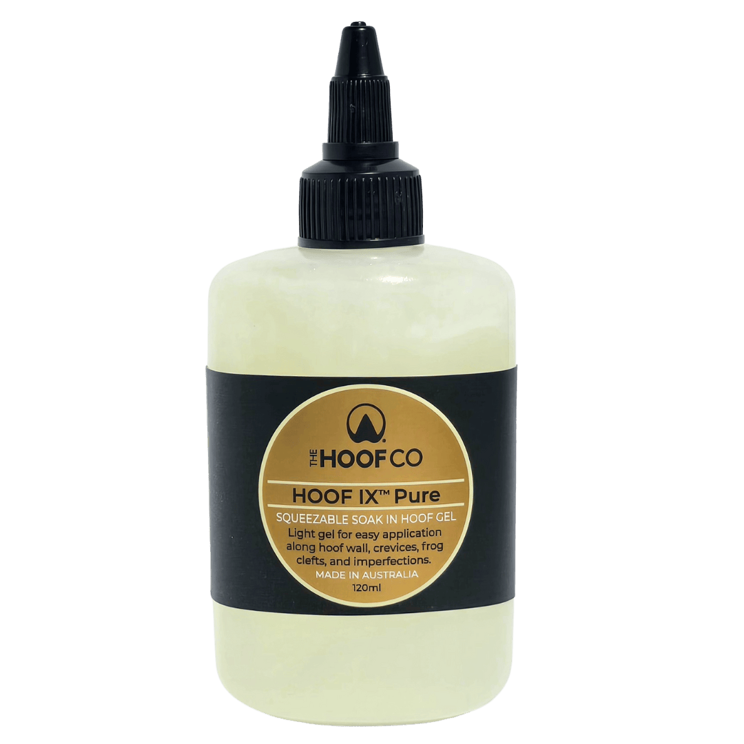 Hoof IX Pure natural hoof gel for horse hoof crevices
