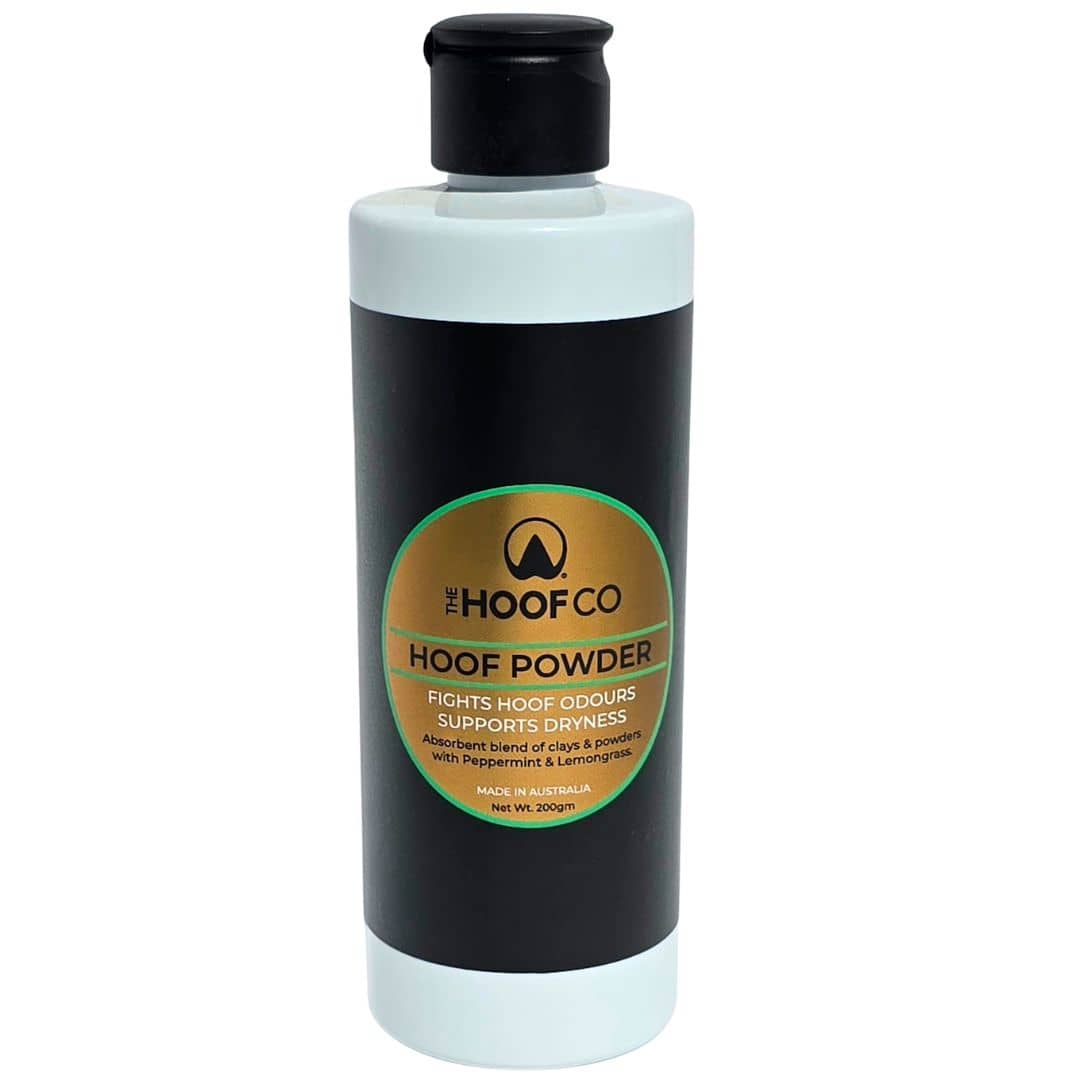 Hoof Powder absorbent anti-odourant with peppermint and lemongrass for horses