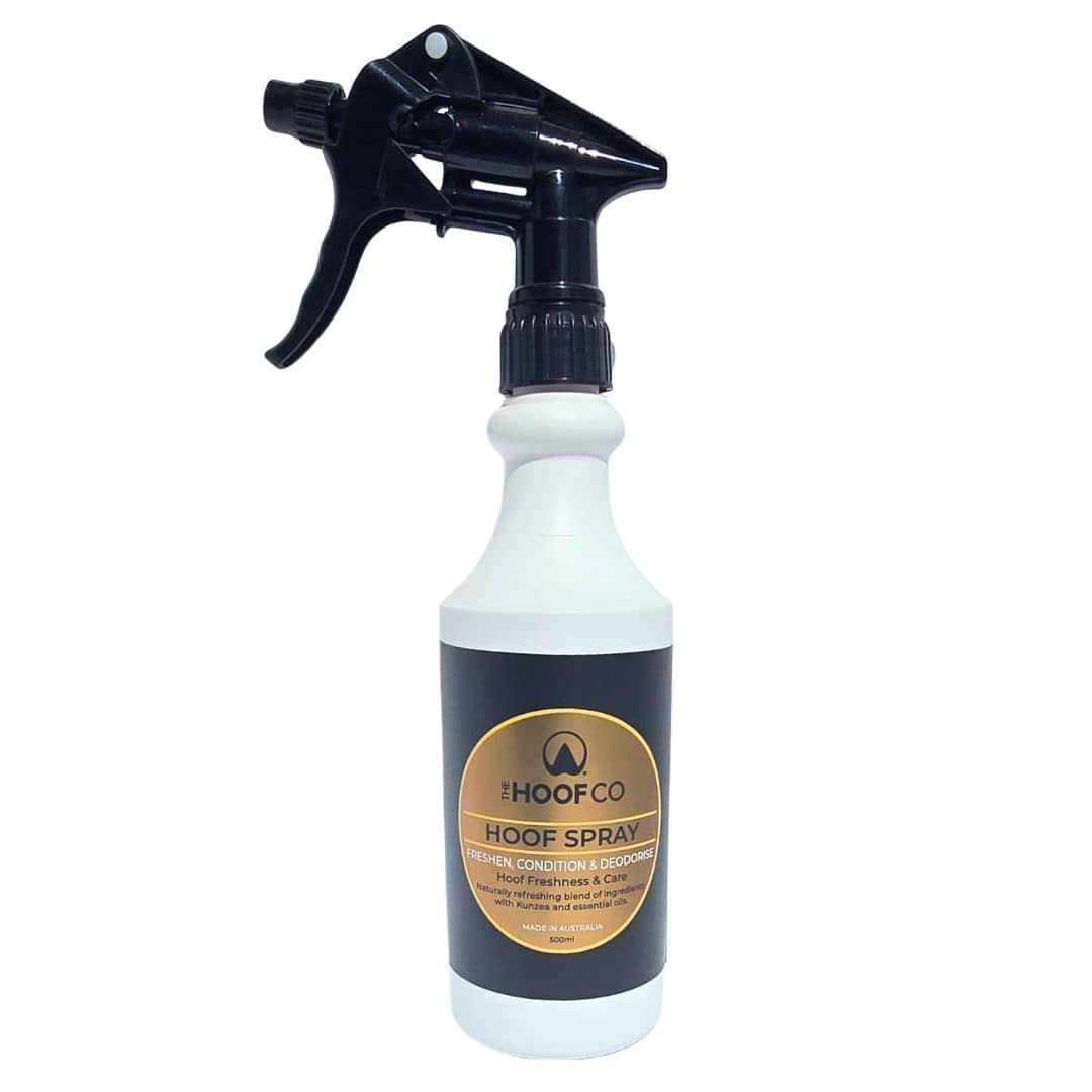 Hoof Spray 500ml with Kunzea oil for horse hoof cleansing and deodorising