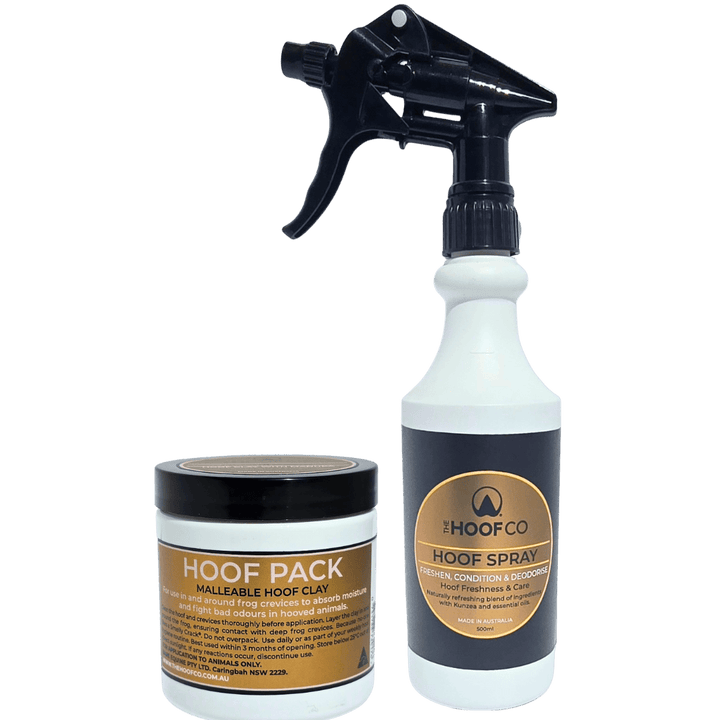 Spray & Clay Hoof Care Pack 2 Essential Products