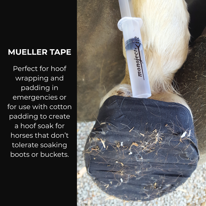 Mueller Tape for Hoof Wrapping