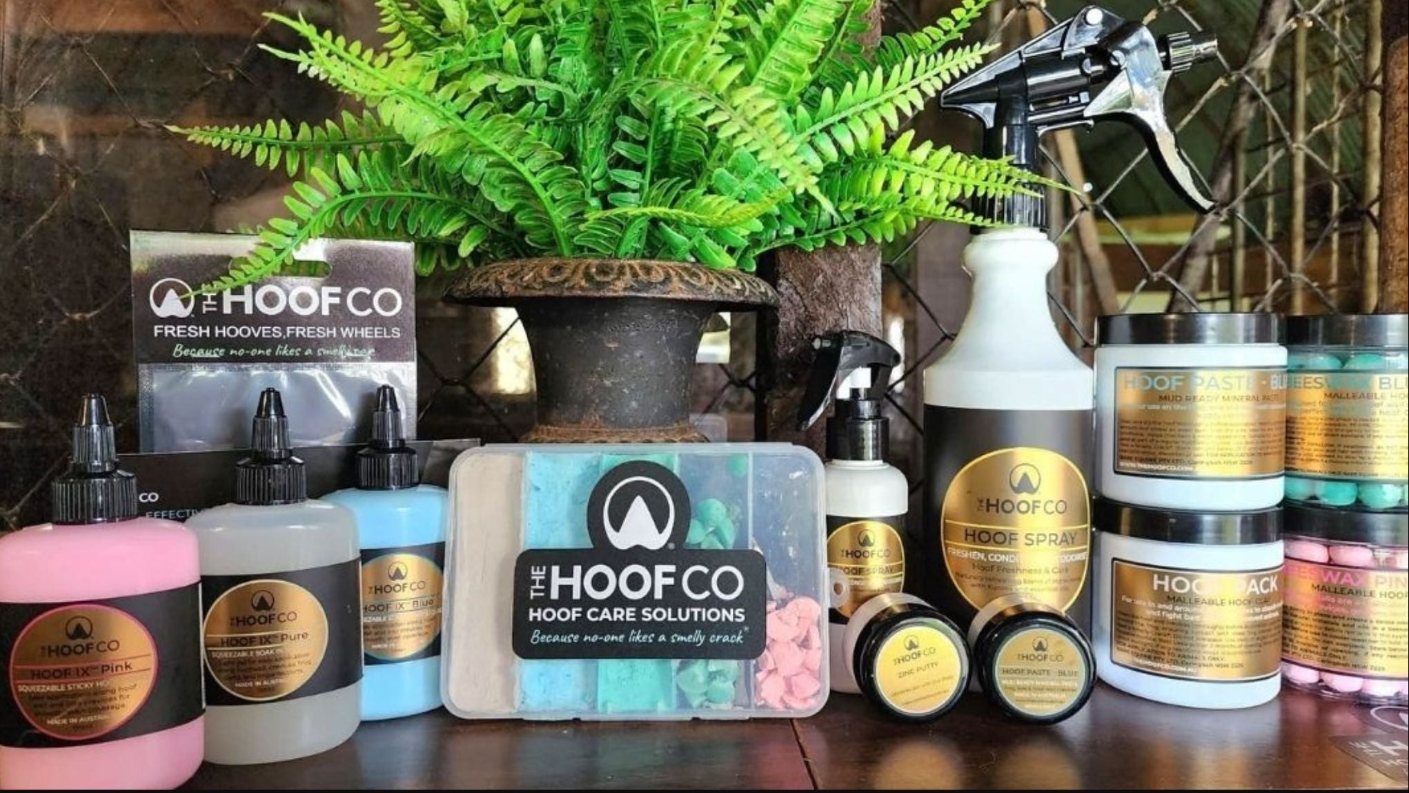 Horse hoof care products