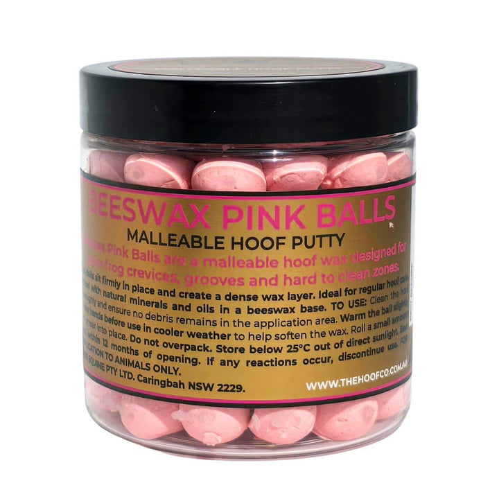 Beeswax Pink Balls - Frog & Hoof Crevice Wax