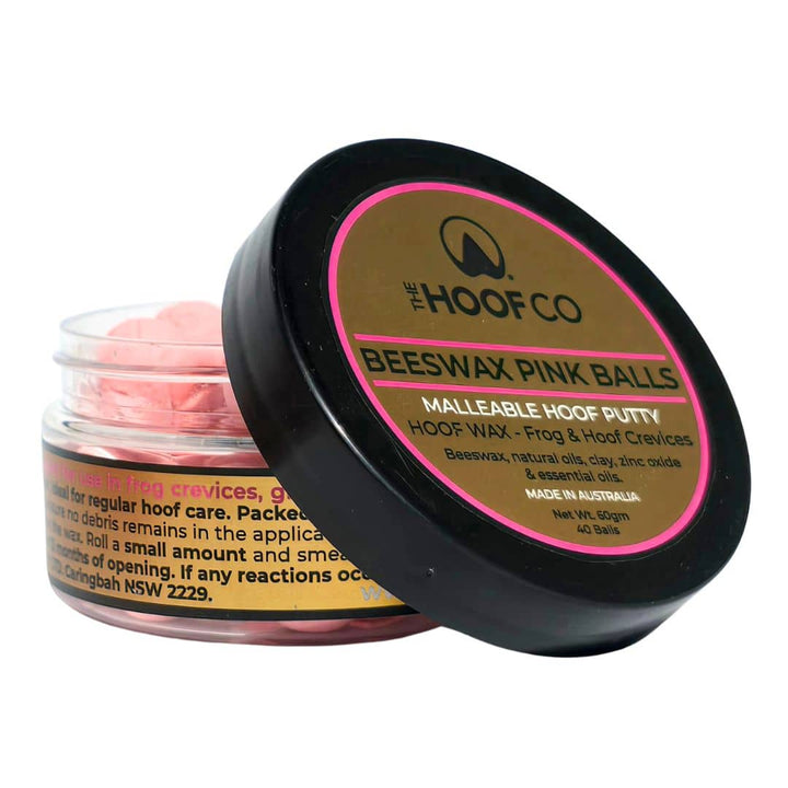 Beeswax Pink Balls - Frog & Hoof Crevice Wax
