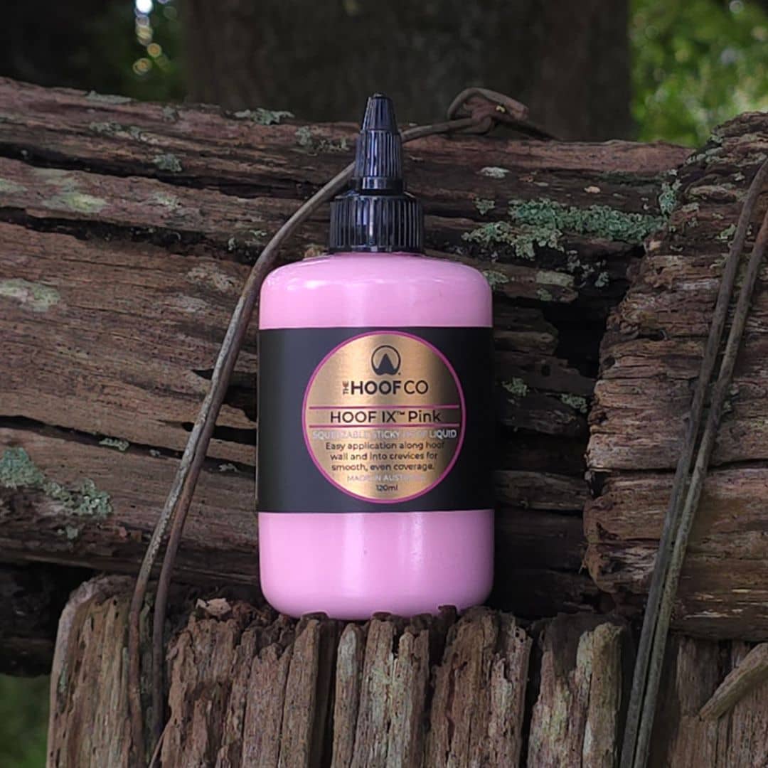 hoof ix pink hoof hygiene liquid